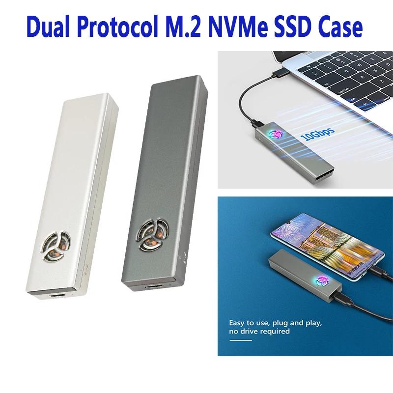 M.2 NVMe  ϵ ̺ Ŭ   SSD HDD ϵ ũ ڽ, 10Gbps USB3.1 cŸ, 2230/2242/2260/2280 ssd